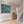 Large Teal Blue Living Room Framed Wall Canvas - Ecstatic