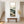 Tall Hallway Framed Vertical Wall Art Green Upright Artwork