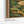 Tall Hallway Framed Canvas - Green Cream Upright Art for Hall