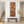 Tall Upright Orange Rust Framed Wall Art Canvas - Burnt Umber