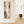 Hallway Framed Canvas Picture - Beige Brown Abstract Hall Art