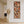 Hallway Framed Canvas Picture - Beige Rust Entrance Way Art