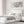 Wide Warm Scandi Neutral Framed Long Bedroom Canvas over Bed