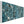 Wide Teal Blue Horizontal Framed Bedroom Canvas for Over Bed