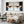 Extra Large Framed Abstract Pair Canvas - Black Gold Panorama