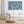Abstract Framed Wall Art - Jackson Pollock Style Light Blue