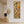 Tall Jackson Pollock Style - Vertical Framed Mustard Canvas