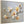 Large Yellow Grey Framed Canvas Wall Art - Magnolia Blossom