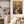 Gustav Klimt inspired Colourful Framed Canvas Art Birch Pathway