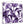 Chic Dark Purple White Tropical Exotic Leaves Canvas Modern 49cm Square 1S322S For Your Dining Room