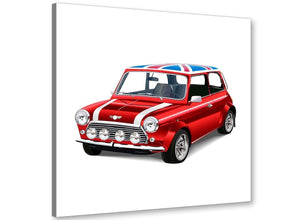 cheap mini cooper lifestyle canvas modern 64cm square 1s277m for your office