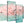 cheap large duck egg blue and pink roses flower floral canvas multi 4 set 4287 for your girls bedroom
