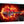Set of Three Fiery Guitar Canvas Wall Art 125cm x 60cm 3065