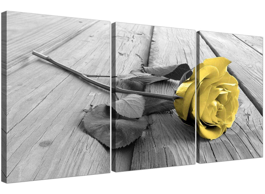 3 panel rose canvas pictures living room 3255