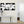3 Panel Black White Lily Flower Kitchen Canvas Pictures Accessories - 3458 - 126cm Set of Prints
