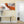 3 Panel Orange and Grey Swirl Dining Room Canvas Pictures Decor - Abstract 3461 - 126cm Set of Prints