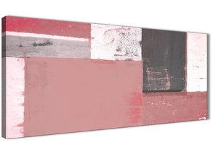 Oversized Blush Pink Abstract Painting Wall Art Print Canvas Modern 120cm Wide 1334 For Your Bedroom