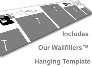 5 Panel Canvas Set Hanging Template