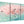 cheap duck egg blue and pink roses flower floral canvas multi 3 set 3287 for your living room