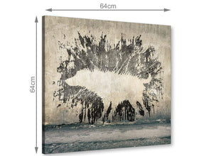 chic banksy wet dog graffiti banksy canvas modern 64cm square 1s292m for your living room