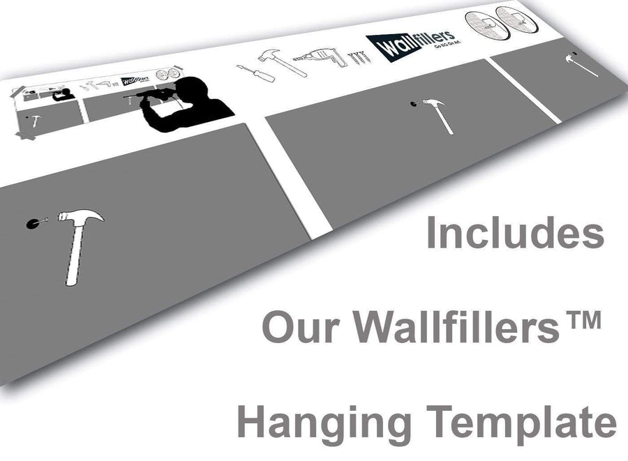 Wallfillers¬¨√Ü Canvas Hanging Template