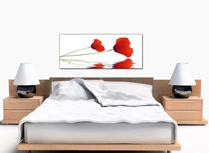 Poppy Large Red Canvas Art