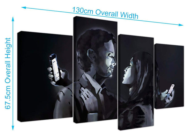 Cheap Urban Canvas Prints UK 130cm x 67cm 4212