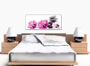 Floral Bedroom Pink Canvas Picture