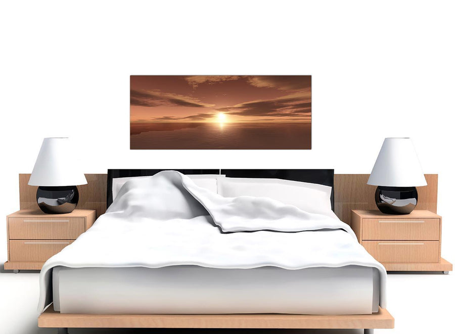 cheap-panoramic-brown-ocean-sunrise-canvas-prints-uk-1275