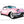 Pink Bedroom Extra Large Canvas of Cars