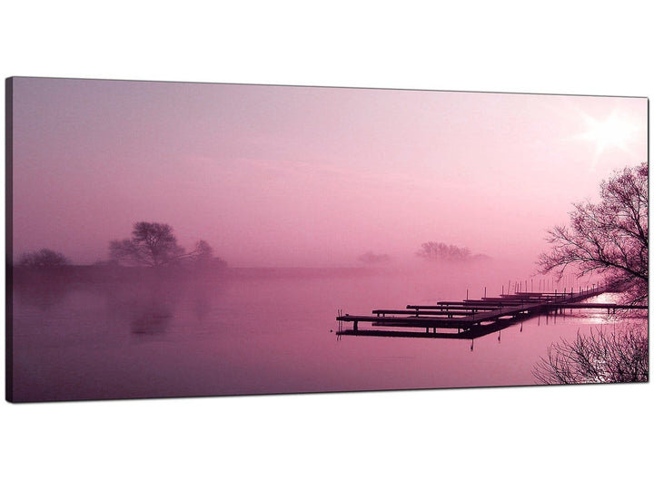 Plum Bedroom Extra Large Canvas of Landscape - 4120