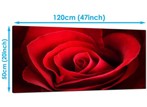 Cheap Red Extra Large Canvas of Rose