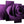 Set Of Four Living-Room Purple Canvas Picture