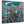 Cheap Teal Poppy Grey Poppies Flower Floral Kitchen Canvas Pictures Accessories - Abstract 1s139s - 49cm Square Print