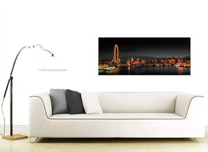 Extra Large Cityscape Canvas Pictures Panoramic 1186