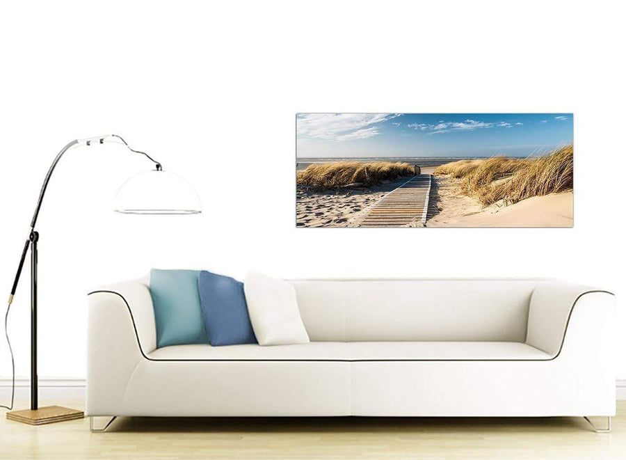 Cheap Beach Canvas Art 120cm x 50cm 1197