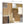 Contemporary Brown Cream Beige Painting Living Room Canvas Pictures Decor - Abstract 1s387m - 64cm Square Print