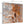 Contemporary Burnt Orange Grey Painting Kitchen Canvas Wall Art Decorations - Abstract 1s415m - 64cm Square Print
