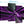 Set Of 4 Modern Purple Canvas Wall Art