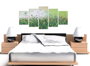 extra large abstract green floral canvas prints 5261