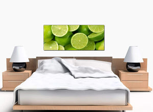 Citrus Limes Kitchen Green Canvas Art