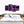 Set Of Four Large Purple Canvas Wall Art