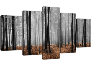 extra large canvas wall art dining room 5 panel 5238