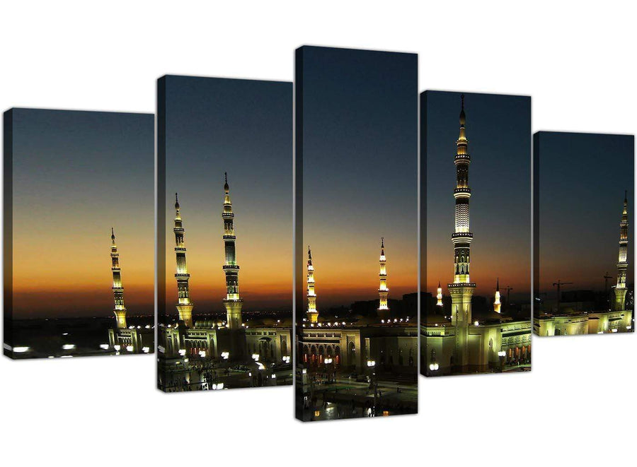 extra large canvas wall art living room 5 panel 5230