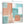 Inexpensive Coral Turquoise Bathroom Canvas Pictures Accessories - Abstract 1s366s - 49cm Square Print