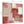 Inexpensive Red and Cream Kitchen Canvas Pictures Accessories - Abstract 1s370s - 49cm Square Print