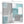 Inexpensive Teal Grey Painting Kitchen Canvas Wall Art Accessories - Abstract 1s377s - 49cm Square Print