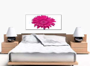 Gerbera Flowers Bedroom Pink Canvas Prints