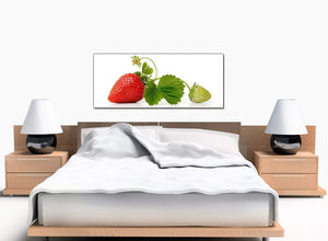 Kitchen Strawberry Extra-Large Red Canvas Prints