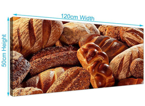 large panoramic bread canvas prints brown 1254